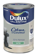 Målning - DULUX VALENTINE - Färgkräm - Alpaka Grå - Satin - Akryl - Enskikts