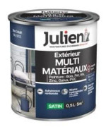 Färg med flera material - JULIEN - Kobaltblå - 0,5L - Akryl - Enskikt
