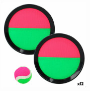 Strandleksak Colorbaby Catch Ball 20 x 2 x 20 cm Velcro (12 antal)