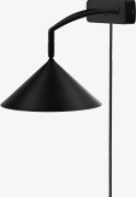 Globen Lighting - Vägglampa Kurva - Svart - Vägglampor - Från Homeroom