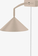 Globen Lighting - Vägglampa Kurva - Beige - Vägglampor - Från Homeroom