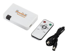 HDMI-kompatibel till RF-koaxial konverteringsboxadapter HD Digital Analog - Utmärkt