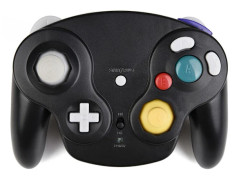 Trådlös Handkontroll Nintendo GameCube / Wii Svart