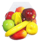 Lifelike Artificial Fruit Set - 12 Assorted Fruits for Realistic Photo Props and Home Decor