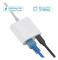 Lightning till RJ45 Ethernet-adapter med laddning för iPhone/iPad, Ethernet-telefonadapter, stödjer 10/100 Mbps höghastighet, systemkrav iOS 10.3.3