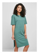 UC Ladies UC Organic Oversized Slit Tee Green / M Klänning