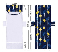 Strandhandduk, strandstolsöverdrag, solstol strandhandduk, solstol badhandduk, solstol badhandduksöverdrag, solbadhandduk - 210x75 cm