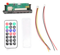Bluetooth Dekoderkort Stöd USB-Lagringskort FM-Växling MP3 WMA Dekodningsmodul med LED-Display