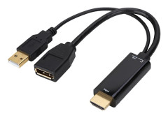 4K 10MB/S Multifunktionell HD-skärm HDMI till DP-konverteradapterkabel