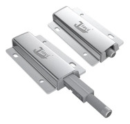 Tryck för att öppna Magnet Skåpdörr Jiayi 2 Delar Aluminium Magnetiskt Lås Dörrstängare Tryck Öppna Dämpare för Skåplåda Stängningssystem
