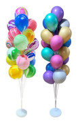 2-Pack Ballongställ Hållare för 19 Ballonger Fest Födelsedag