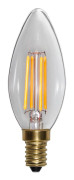 LED-Lampa 3-Steg DIM Kron, E14 2100K 400lm 4W(40W)