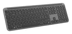 Logitech Signature Slim K950 - Tangentbord - trådlös - Bluetooth 5.1 LE - hela norden - grafit