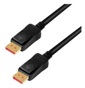 LOGILINK CDV0100 DISPLAYPORT KABEL DP-M TILL DP-M 8K-60HZ AMP SVART 10