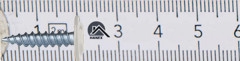GM-S monteringskontakter 4,2x19mm RAL 9010