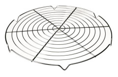 RUND TÅRTALUCKARE - KROMSTÅL - DIAMETER 30 CM - TÅKER DISKMASKIN