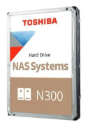 HDWQ140UZSVA - Toshiba N300 NAS - Hårddisk - 4 TB - inbyggd - 3.5" - SATA 6Gb/s - 7200 rpm - buffert: 128 MB