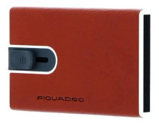 PIQUADRO Black Square Kreditkortfack Slider RFID Arancio [109002]
