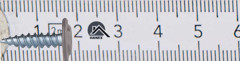 GM-S monteringskontakter 4,2x16mm RAL 9007