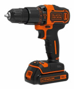 Sladdlös slagborr - BLACK & DECKER - BDCHD18S32-QW - 18 V - 1 1,5 Ah batteri