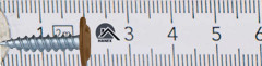 GM-S monteringskontakter 4,2x19mm RAL 8003