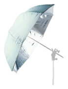 Falcon Eyes Jumbo Umbrella UR-T86S Silver/White 216 cm