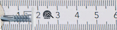 GM-B monteringskontakter 4,2x16mm RAL 9010