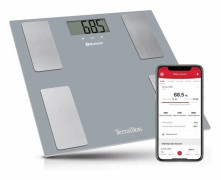Digital Badrumsvåg Terraillon Smart Connect Grå