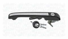 Dörrhandtag, Vänster fram - vw caddy i, golf i, golf ii, golf cabriolet i, polo classic, polo ii, polo coupé - OE 191837205C, 191837207, 191837208