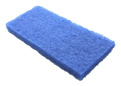 Skurblock Activa - 12x25cm blå 15% slipmedel