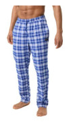 Björn Borg Core Flannel Pyjama Pants Blå, XXL