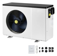 Elektrisk Poolvärmepump, 1,48-7,11kW, Energibesparande Variabel Frekvens, Effektiv Uppvärmning