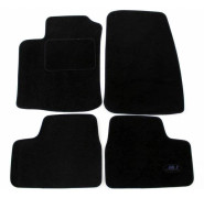 Black Velvet Golvmattor - J&J AUTOMOTIVE - Opel Astra G 1999-2008 - Anpassad - Halkfri - Vattentät