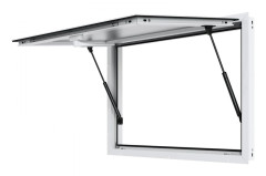 Koncessionsställ 36L x 24W, Serveringsfönster för Matbil, Markis för Service