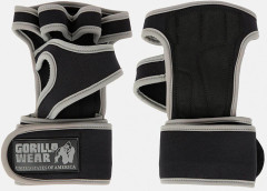 Yuma Weightlifting Workout Gloves, black/grey