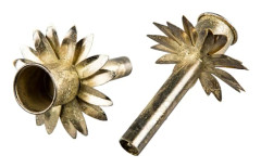 A Lot Decoration - Ljushållare Kronljus flaska blomma - champagne 4-pack