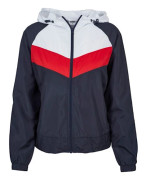 UC Ladies UC 3-Tone Windbreaker Red / M Jacka