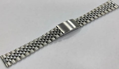 Jubileelänk rak ändbit rostfritt stål Silver 19mm
