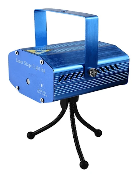 ny stil Laser projector with red and green laser / disco-light