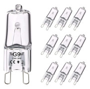 G9 halogenlampa, 10-pack Belysning G9 halogenlampa 28W 230V 370Lm 2800K (10st)