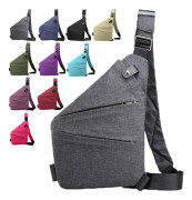 Stöldskyddsväska för kvinnor, Stöldskyddsväska, Stöldskyddsväskor för kvinnor, Stöldskyddsväska för resor Grey Grey Right Shoulder