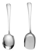 Bufféserveringsverktyg, Multifunktionella Serveringsskedar med Långt Handtag i Rostfritt Stål, Solid Konstruktion för Hem och Restauranger