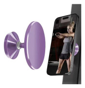 Uppgraderad magnetisk telefonhållare för gym, dubbelmagnet med starkt grepp