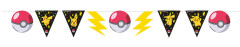 Pokémon - Flaggbanner i Papper 3,3 m x 17,5 cm