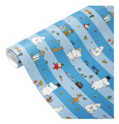Presentpapper Mumin - Blå