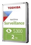 HDWT380UZSVA - Toshiba S300 Surveillance - Hårddisk - 8 TB - inbyggd - 3.5" - SATA 6Gb/s - 7200 rpm - buffert: 256 MB