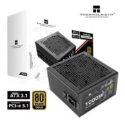 Thermalright TR-AG 1000 80+ Gold modular PSU Strömförsörjning - 1000 Watt - 120 mm - ATX 3.1 - 80 Plus Gold certificate