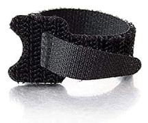 Accessoarer - C2G - 88131 - 15 cm kablar - 12 stycken - Svart nylon