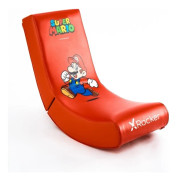 X Rocker Video Rocker - Mario - Spelstol - Nintendo Switch - Röd - Röd - Syntetiskt läder - Skum - Polyuretan - Syntetiskt läder (2020001)