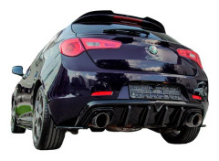 Bakre stötfångarkjol (Diffusor) Alfa Romeo Giulietta 10-20 Oneway - alfa romeo giulietta